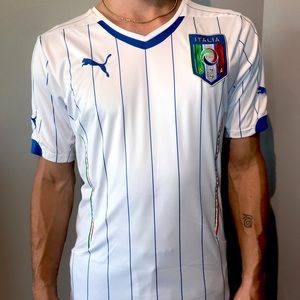 Italy home soccer jersey